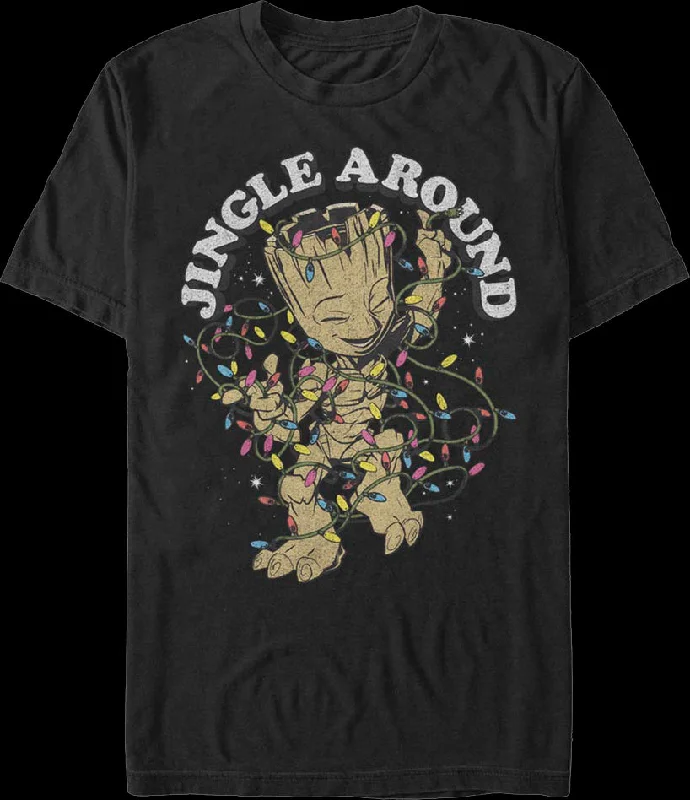 Groot Jingle Around Marvel Comics T-Shirt