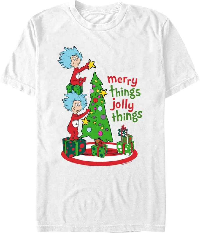 Merry Things Jolly Things Dr. Seuss T-Shirt