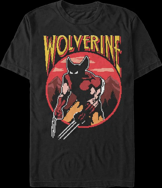 Wolverine Start Screen Marvel Comics T-Shirt