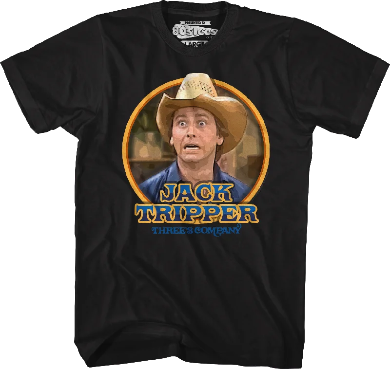 Jack Tripper Circle Three's Company T-Shirt