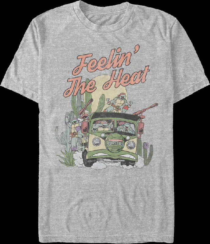 Feelin' The Heat Teenage Mutant Ninja Turtles T-Shirt