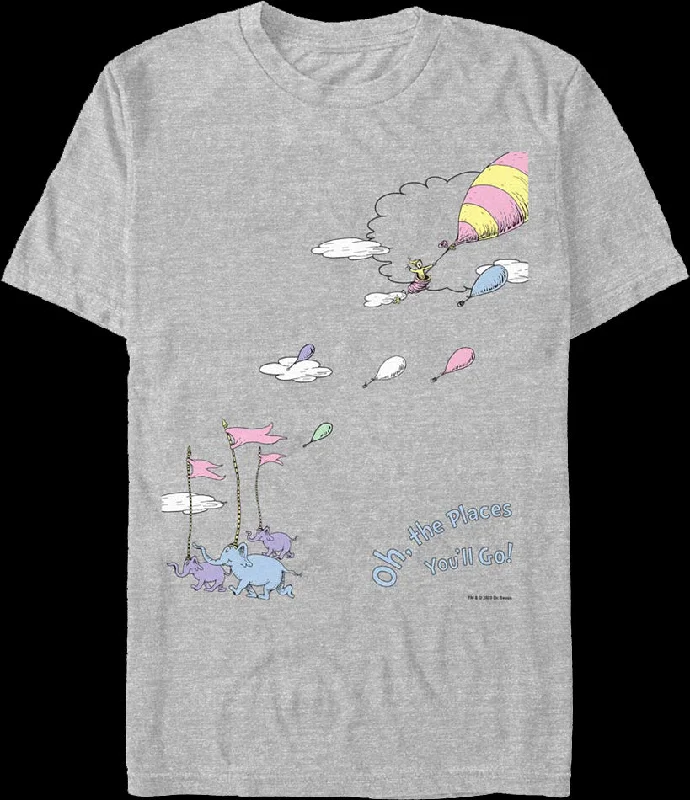 Retro Oh, The Places You'll Go! Dr. Seuss T-Shirt