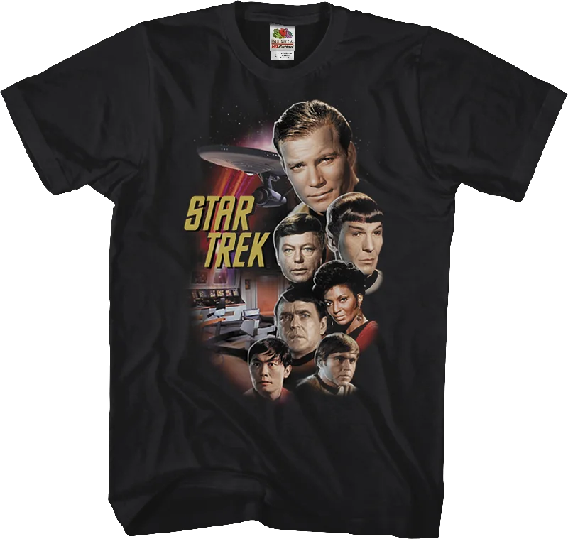 Original Series Cast Star Trek T-Shirt