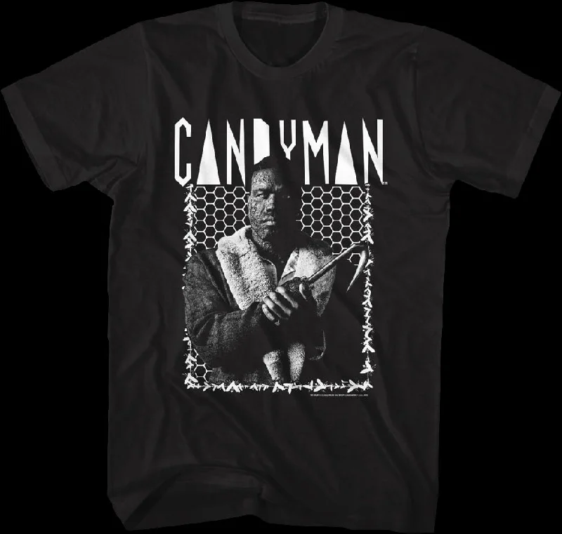 Black And White Poster Candyman T-Shirt