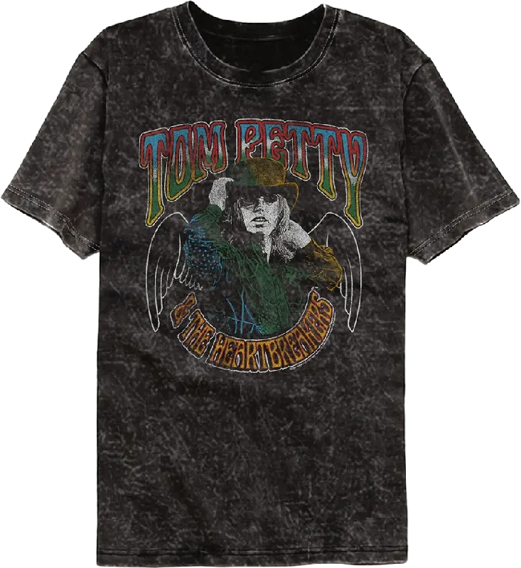 Pose With Wings Tom Petty & The Heartbreakers Mineral Wash T-Shirt