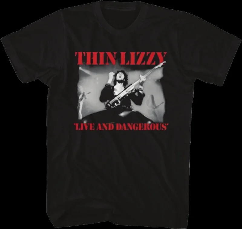 Live And Dangerous Thin Lizzy T-Shirt