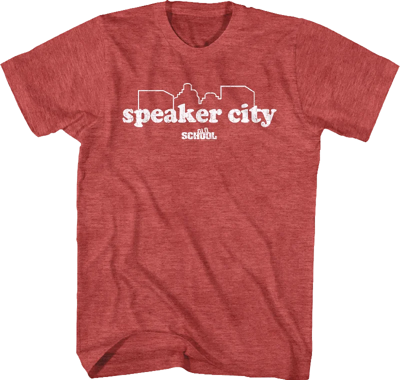 Speaker City Logo Old School T-Shirt