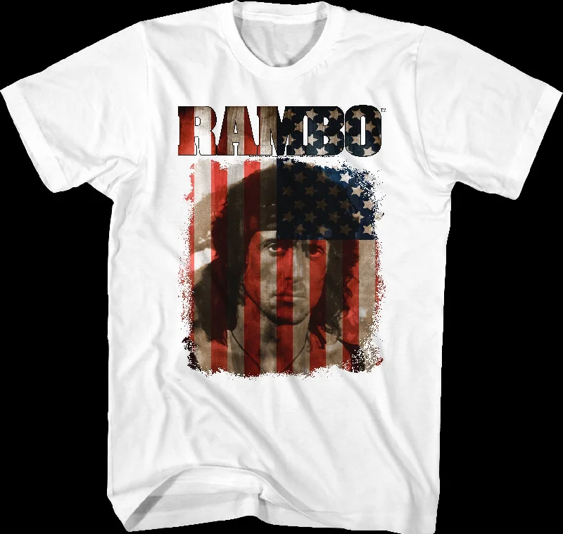 Stars and Stripes Rambo T-Shirt