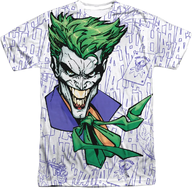 The Joker Laughing DC Comics Sublimation T-Shirt