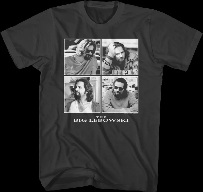 The Dude Collage Big Lebowski T-Shirt