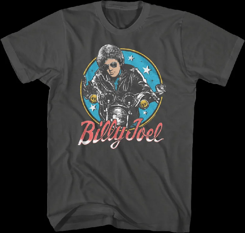 Motorcycle Photo Billy Joel T-Shirt