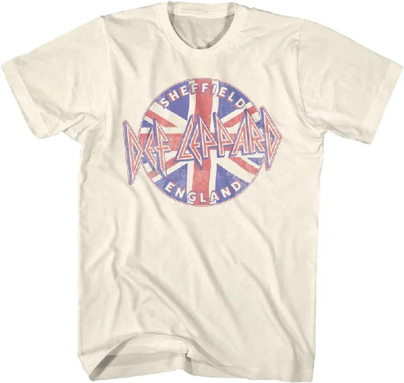 Sheffield Union Jack Def Leppard T-Shirt