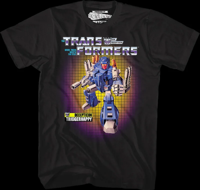 Box Art Triggerhappy Transformers T-Shirt