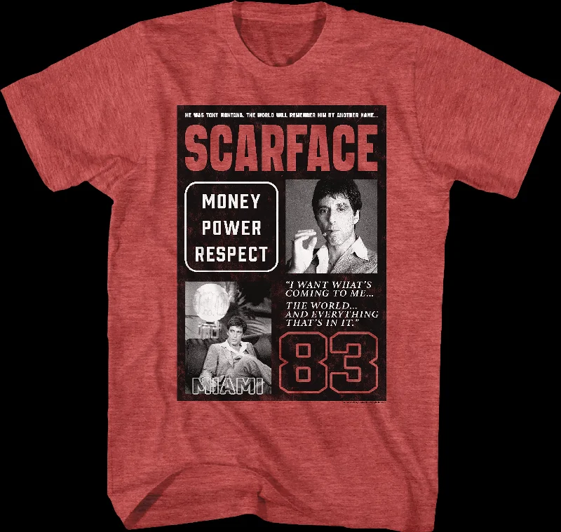 The World Will Remember Scarface T-Shirt