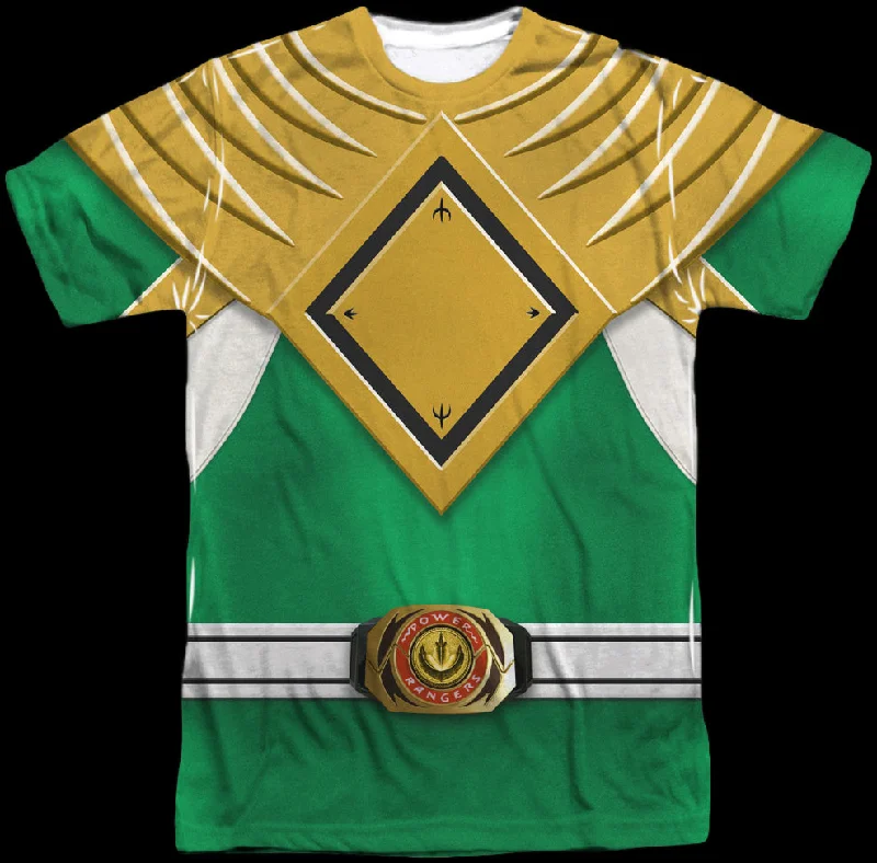 Green Ranger Sublimation Costume Shirt