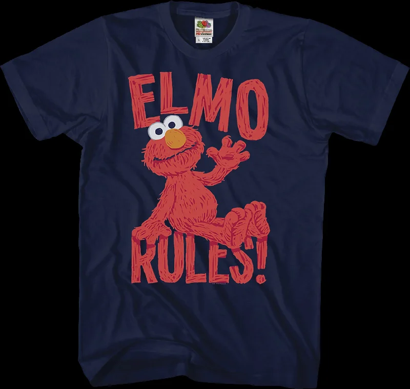 Elmo Rules Sesame Street T-Shirt