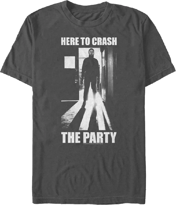 Here To Crash The Party Halloween II T-Shirt