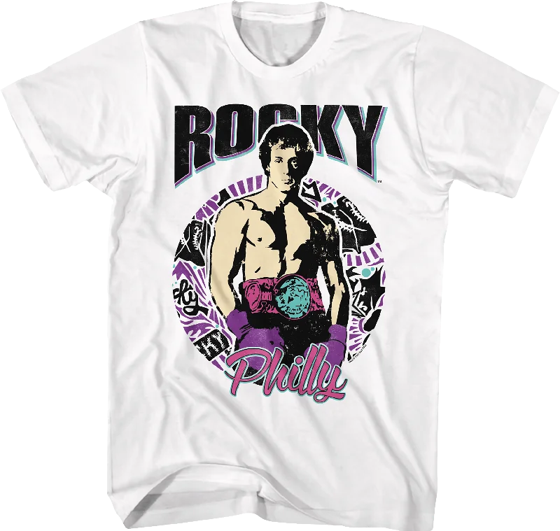 Retro Philly Impression Rocky T-Shirt