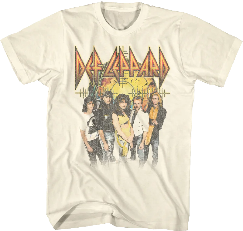 Pyromania Background Def Leppard T-Shirt