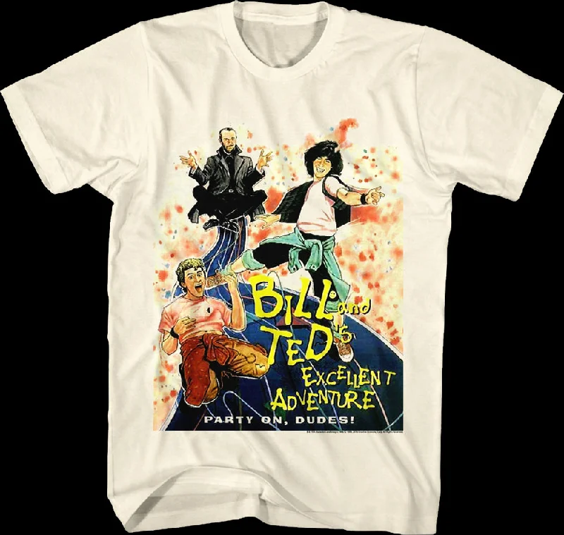 Party On Dudes Bill and Ted's Excellent Adventure T-Shirt