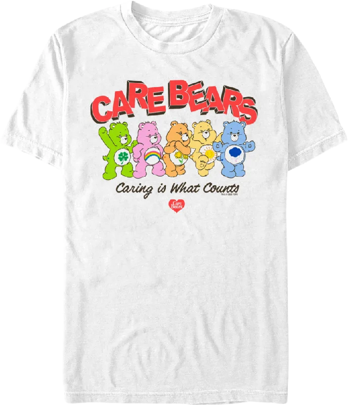 Caring Is What Counts Care Bears T-Shirt