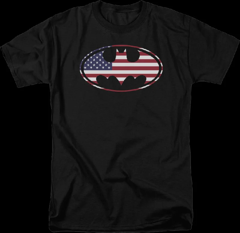 Batman American Logo DC Comics T-Shirt