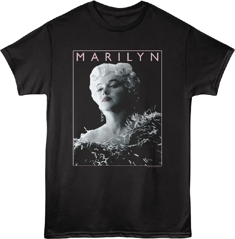 Feathered Dress Marilyn Monroe T-Shirt