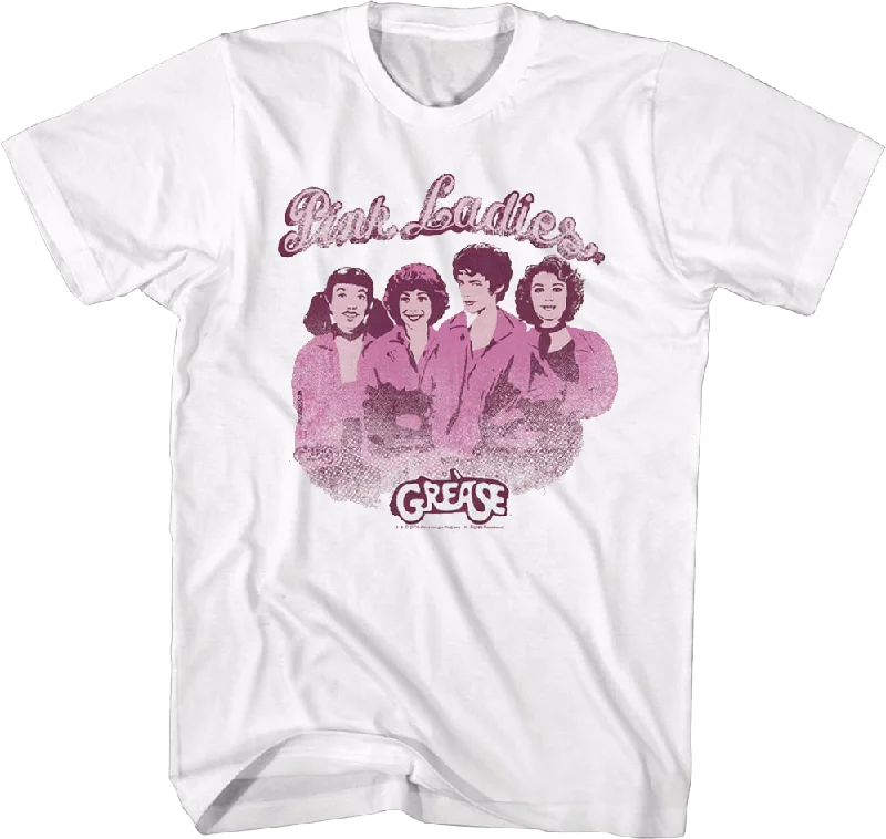 Pink Ladies Members Grease Shirt