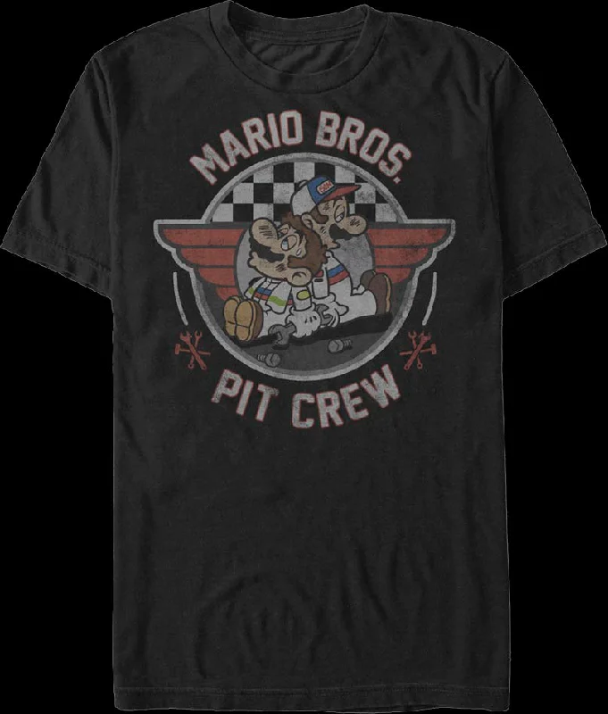 Pit Crew Super Mario Bros. T-Shirt