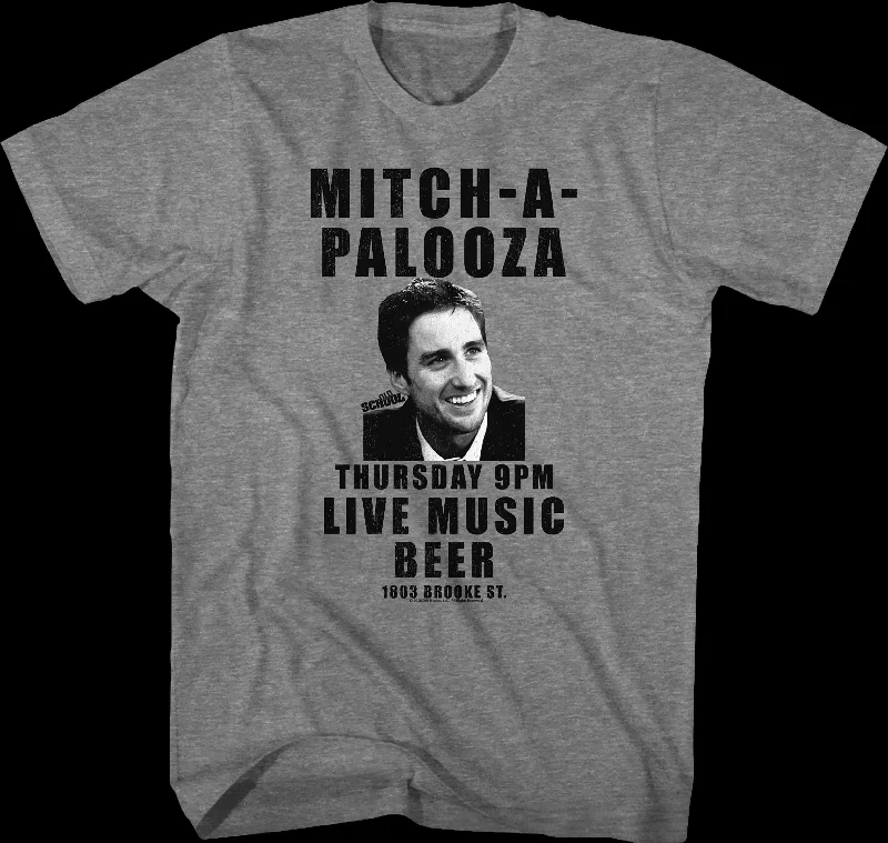 Mitch-A-Palooza Poster Old School T-Shirt