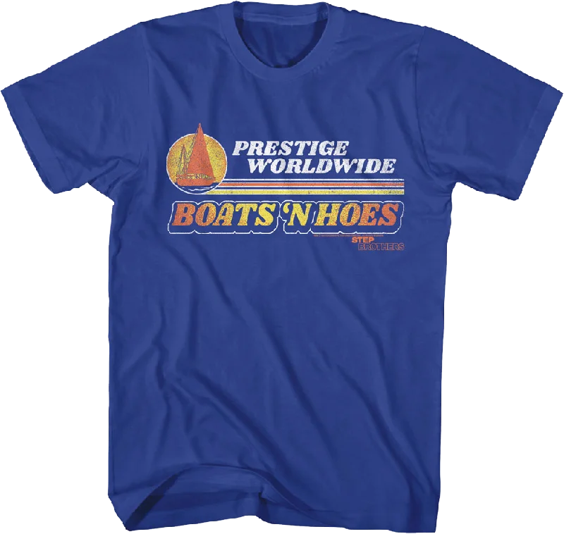 Retro Boats 'N Hoes Step Brothers T-Shirt