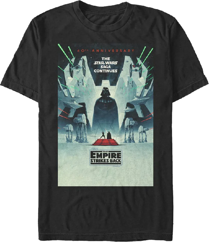 The Empire Strikes Back 40th Anniversary Star Wars T-Shirt