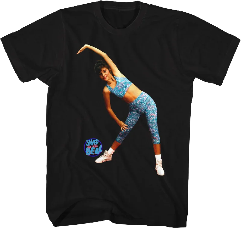 Kelly Kapowski Aerobics Saved By The Bell T-Shirt