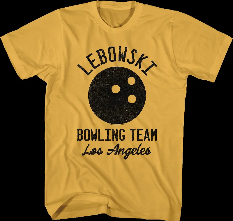 Bowling Team Big Lebowski T-Shirt