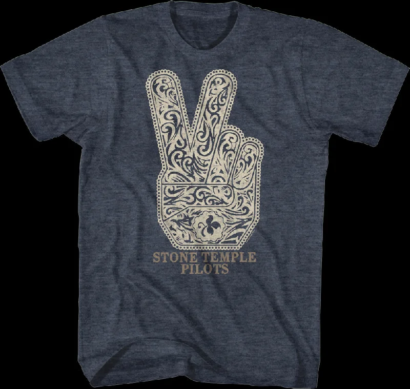 Peace Fingers Stone Temple Pilots T-Shirt