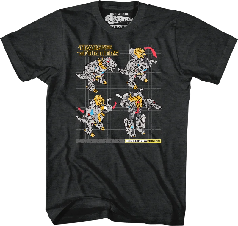 Grimlock Modes Transformers T-Shirt