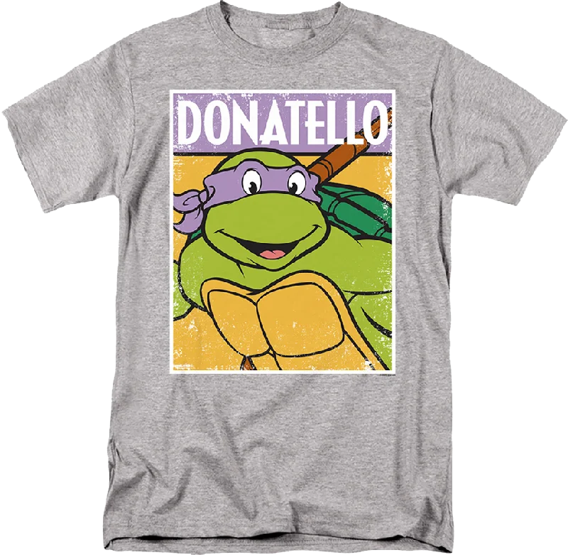 Distressed Donatello Photo Teenage Mutant Ninja Turtles T-Shirt