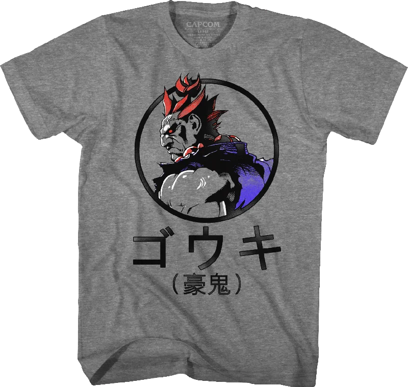 Akuma Gouki Street Fighter T-Shirt