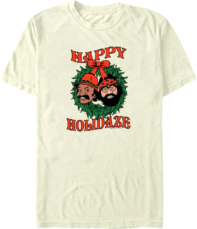 Happy Holidaze Cheech and Chong T-Shirt