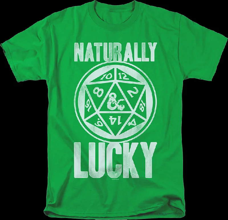 Naturally Lucky Dungeon & Dragons T-Shirt