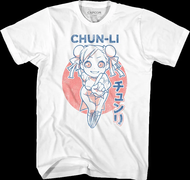 Chibi Chun-Li Street Fighter T-Shirt