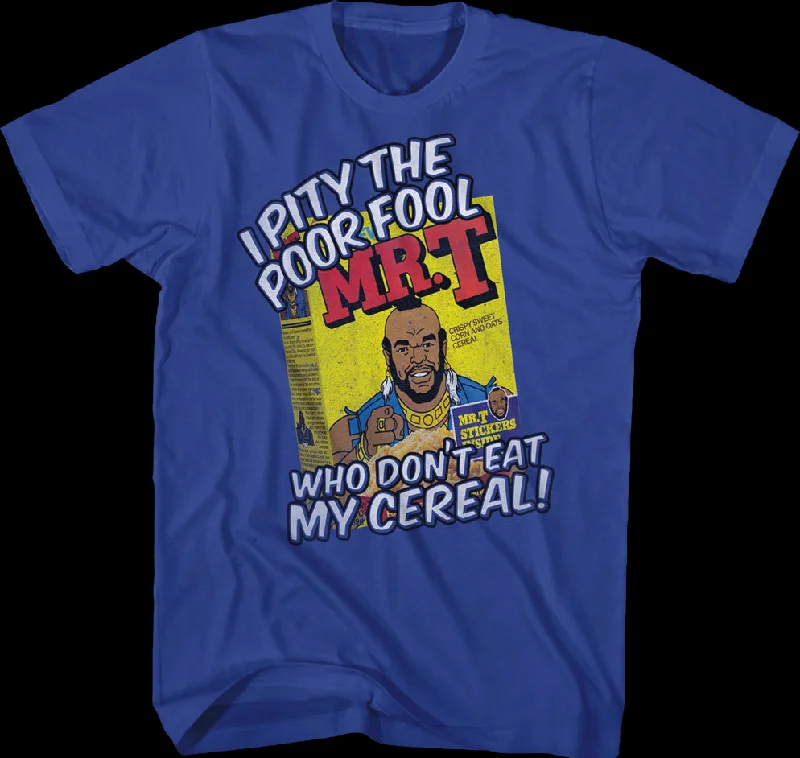 Cereal Mr. T Shirt