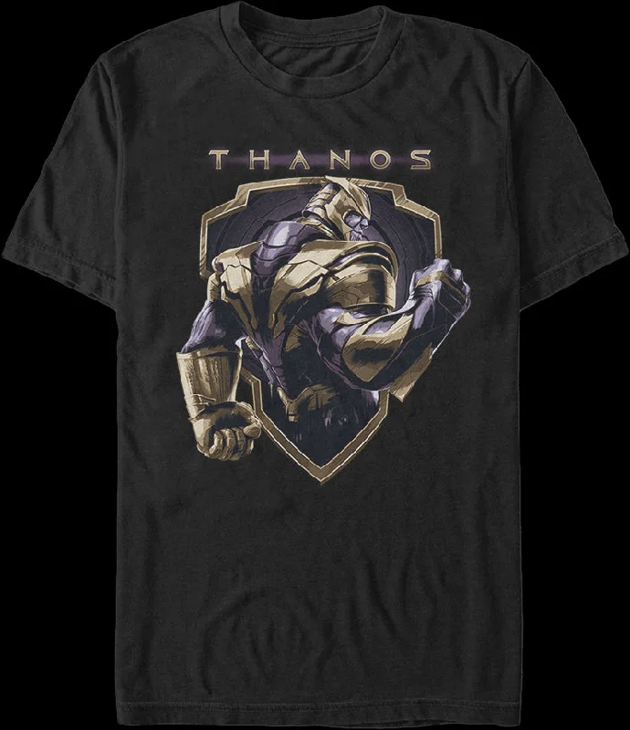 Thanos Shield Avengers Endgame T-Shirt