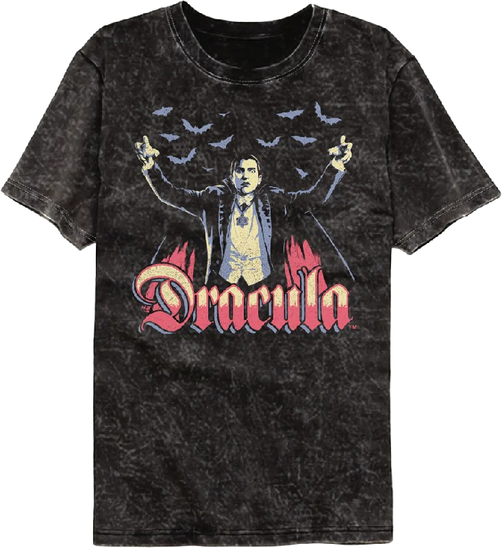 Legendary Vampire Dracula Mineral Wash T-Shirt