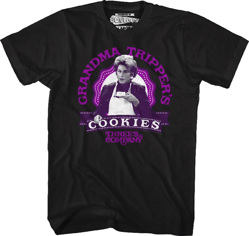 Grandma Tripper's Cookies Three's Company T-Shirt