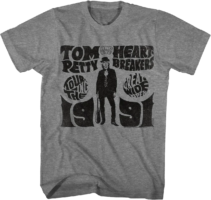 1991 Tour Tom Petty And The Heartbreakers T-Shirt