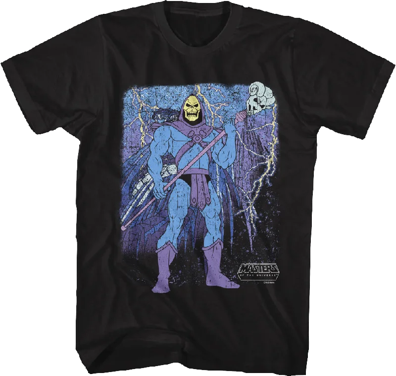 Vintage Skeletor Poster Masters of the Universe T-Shirt