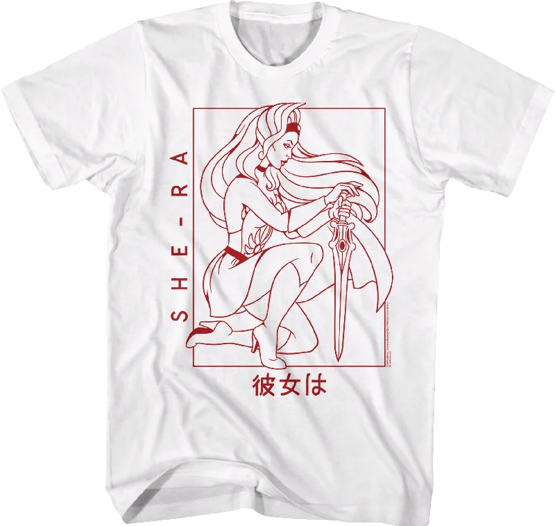 Japanese She-Ra Masters of the Universe T-Shirt