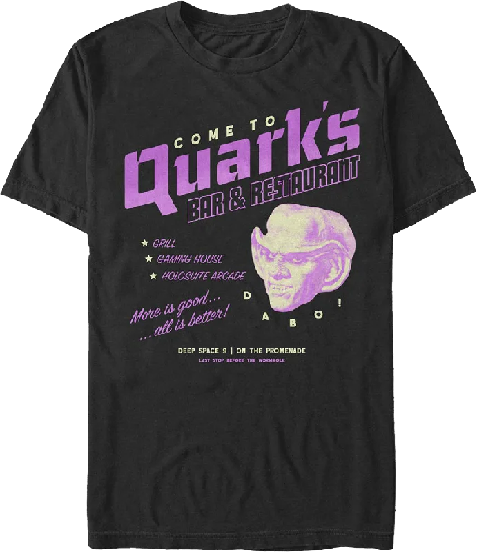 Quark's Bar & Restaurant Star Trek: Deep Space Nine T-Shirt