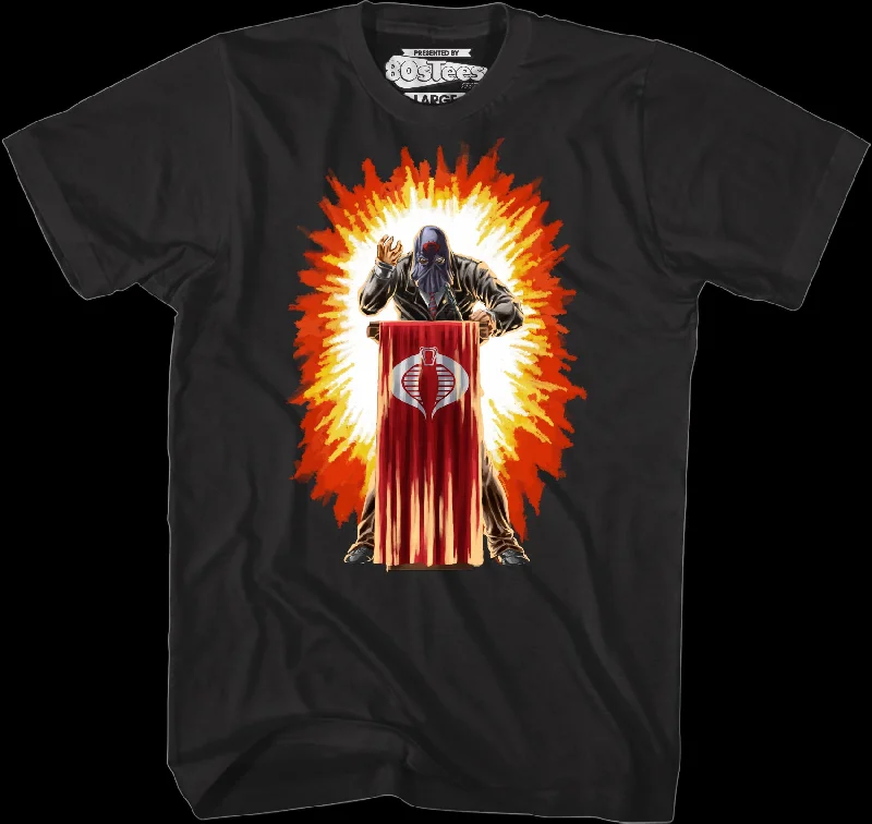 Cobra Commander Box Art GI Joe T-Shirt